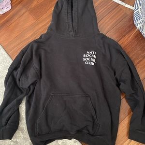 anti social social club hoodie